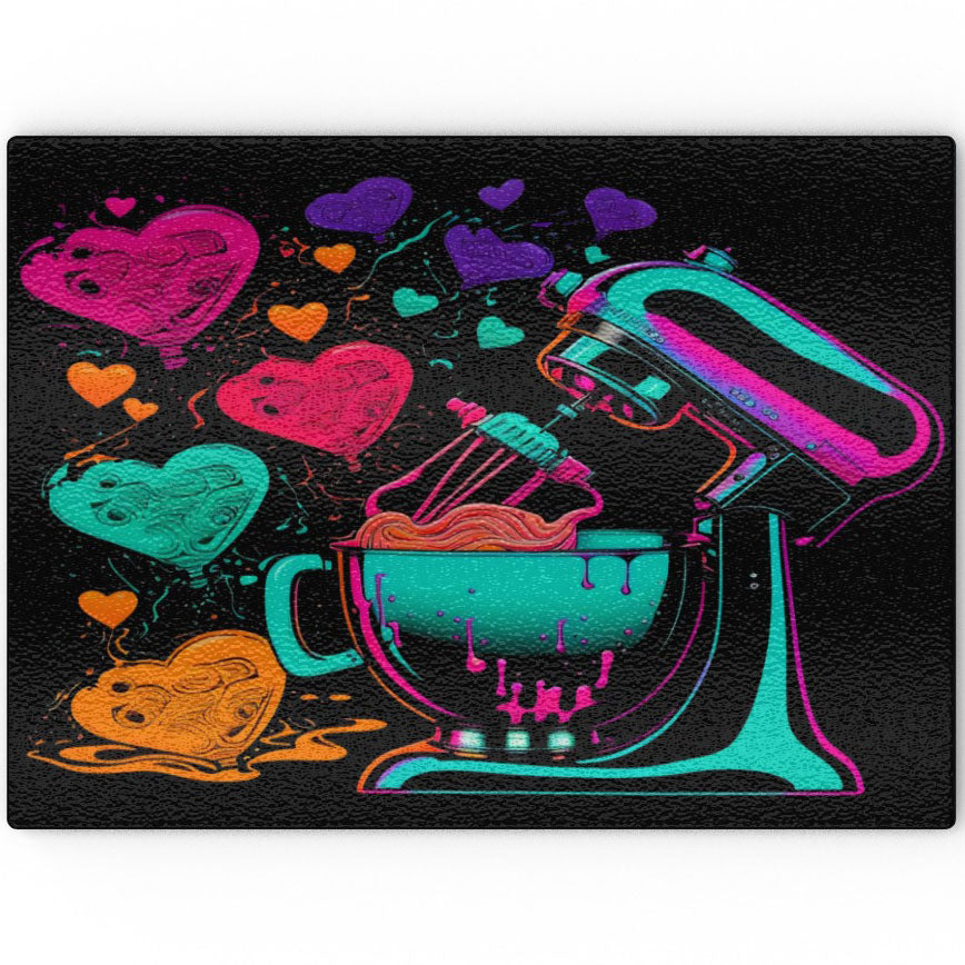 Baking with Love, Glass Chopping Board