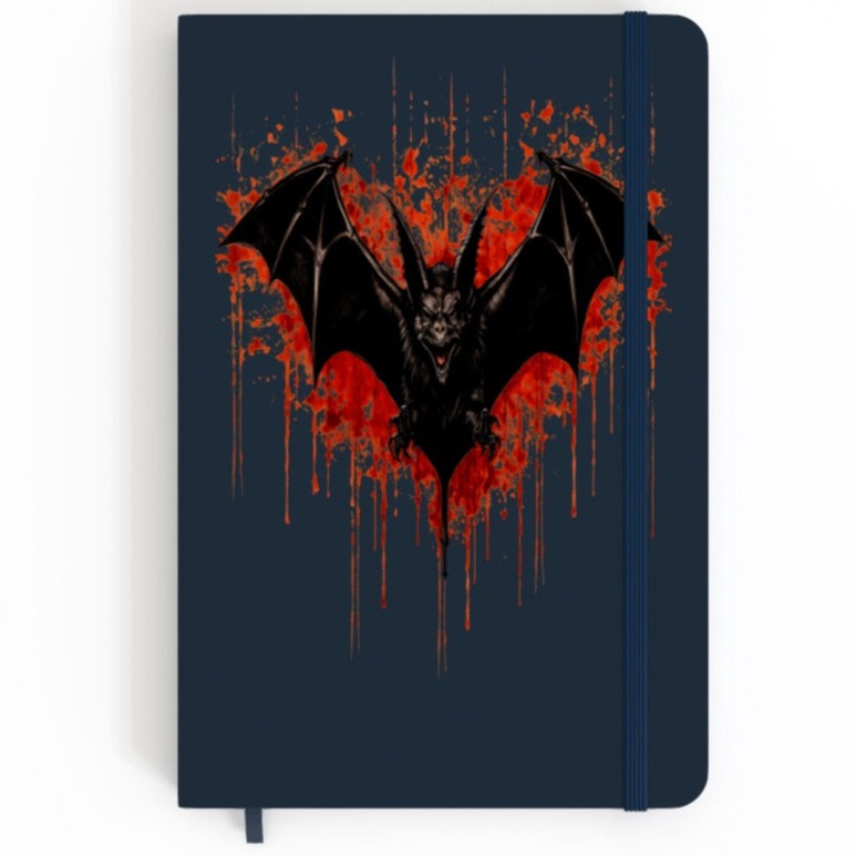 Bat Out Of Bloody Hell - A5 Notebook