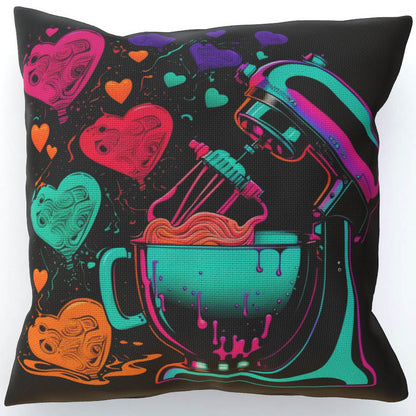 Baking With Love - Cushion, Double-Sided