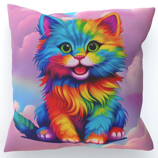 Mia's Kitty Cat - Cushion, Double-Sided