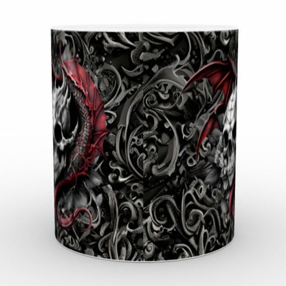 Skull With Dragon Spirit - Mug Set