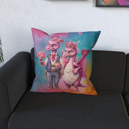 Dragons In Love XV - Cushion, Double-Sided