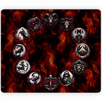 Hell's Zodiac - Mouse Mat