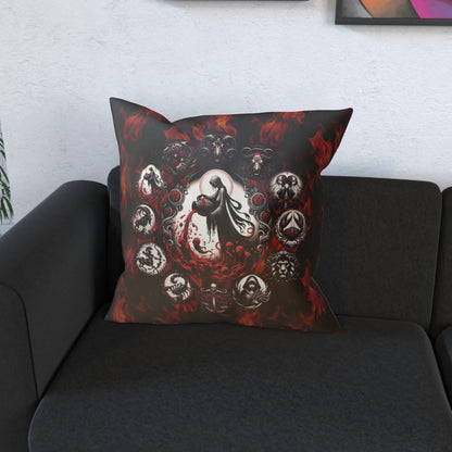 Aquarius Hell's Zodiac - Cushion, Double-Sided