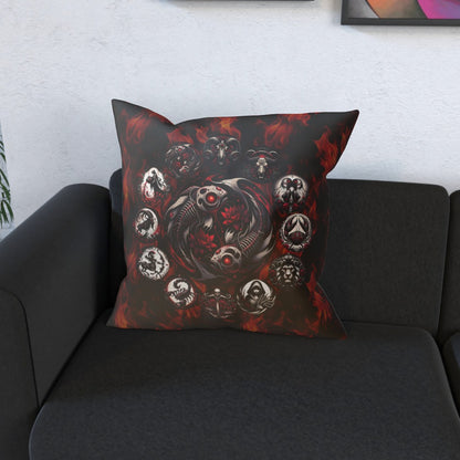 Pisces Hell's Zodiac - Cushion, Double-Sided