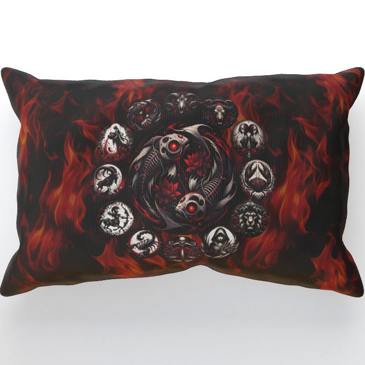 Pisces Hell's Zodiac - Cushion, Double-Sided