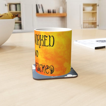 Overworked And Underfucked - Mug Set